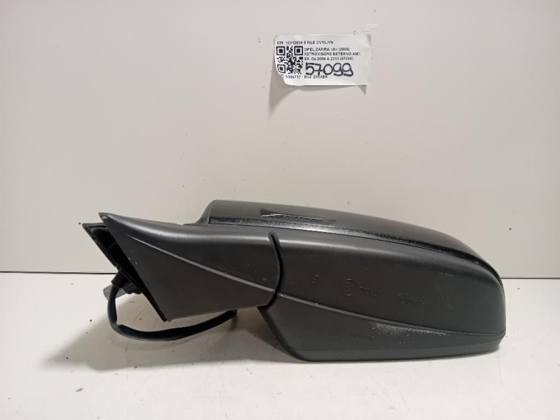 Retrovisore Esterno ANT SX 13312839 5 FILE Opel Zafira B 2005