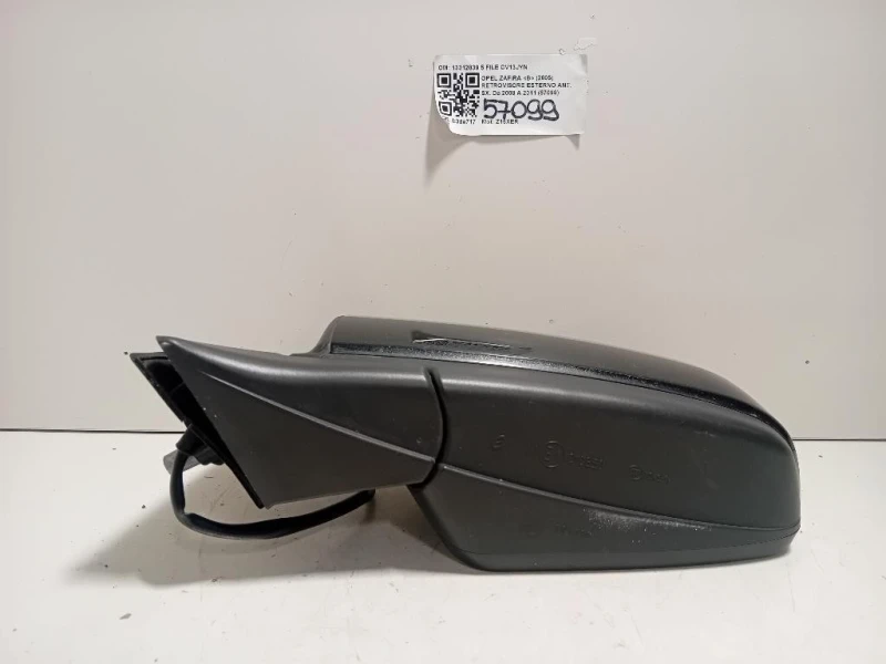 Retrovisore Esterno ANT SX 13312839 5 FILE Opel Zafira B 2005