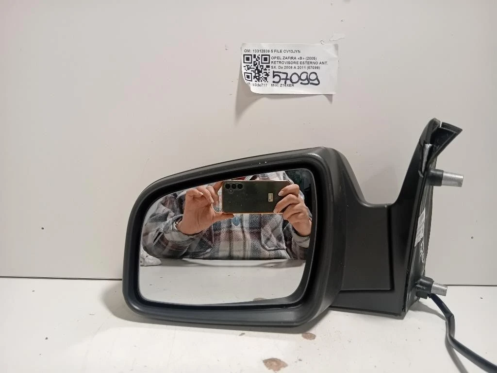 Retrovisore Esterno ANT SX 13312839 5 FILE Opel Zafira B 2005