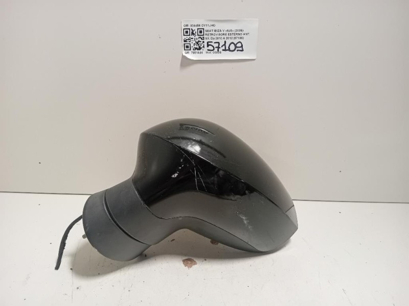 Retrovisore Esterno ANT SX 034456 7 FILE Seat Ibiza V 6J5 2008
