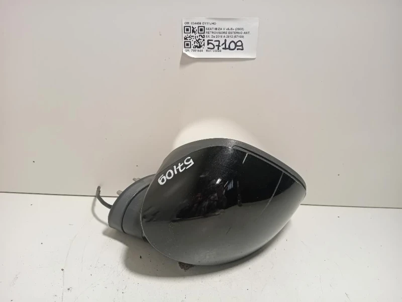 Retrovisore Esterno ANT SX 034456 7 FILE Seat Ibiza V 6J5 2008