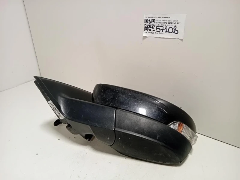 Retrovisore Esterno ANT SX 6V2857407 6 FILE Skoda Fabia NJ3 2018