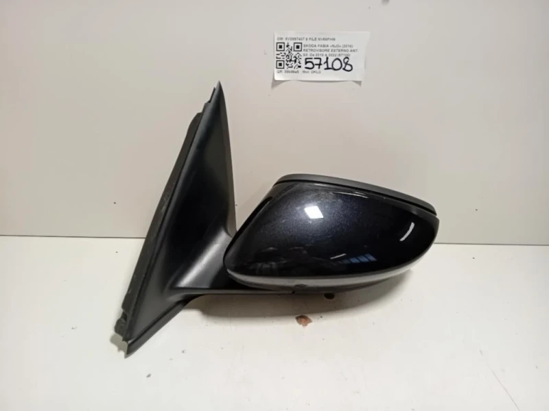 Retrovisore Esterno ANT SX 6V2857407 6 FILE Skoda Fabia NJ3 2018