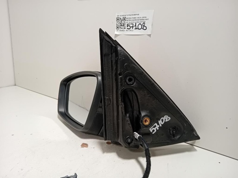 Retrovisore Esterno ANT SX 6V2857407 6 FILE Skoda Fabia NJ3 2018