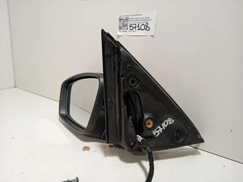Retrovisore Esterno ANT SX 6V2857407 6 FILE Skoda Fabia NJ3 2018