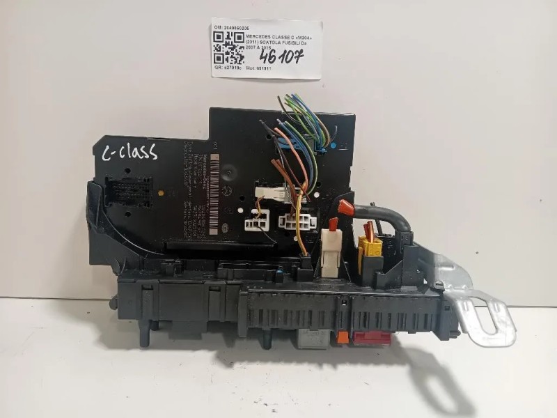 Scatola Fusibili 2049060205 Mercedes Classe C W204 2011
