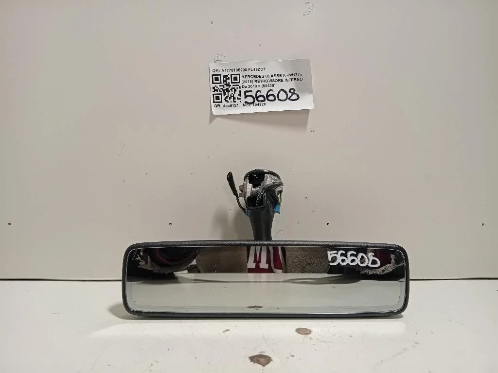 Retrovisore Interno A1778105200 Mercedes Classe A W177 2018