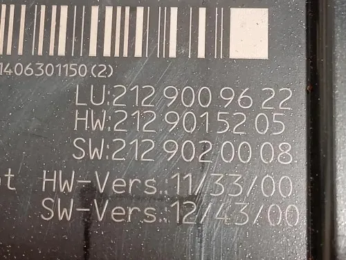 Scatola Fusibili A2129009622 Mercedes Classe E W212 2013