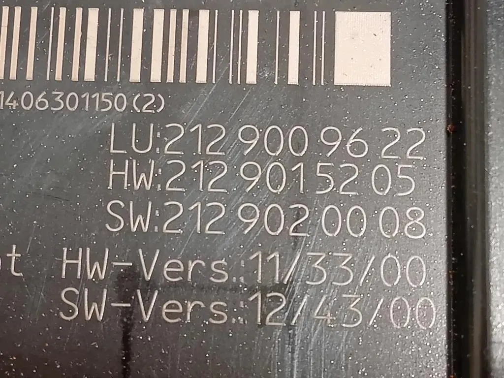 Scatola Fusibili A2129009622 Mercedes Classe E W212 2013
