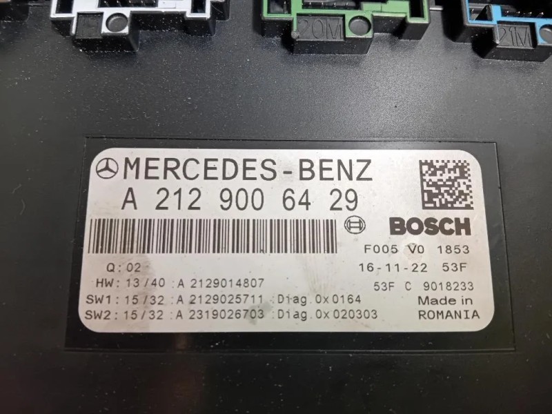 Scatola Fusibili A2129006429 Mercedes Classe GLE W166 2015