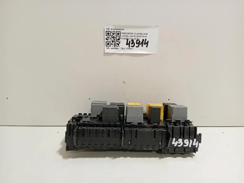Scatola Fusibili A1669068201 Mercedes Classe GLE W166 2015