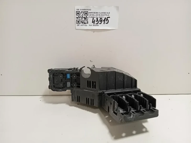 Scatola Fusibili A1665405202 Mercedes Classe GLE W166 2015