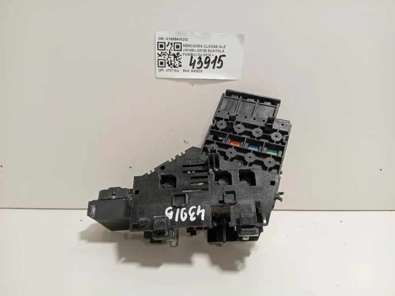 Scatola Fusibili A1665405202 Mercedes Classe GLE W166 2015