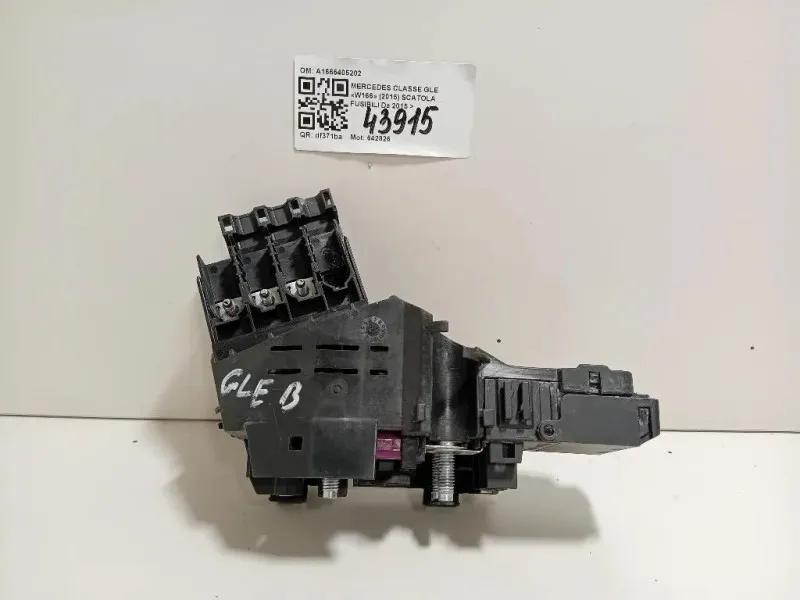 Scatola Fusibili A1665405202 Mercedes Classe GLE W166 2015