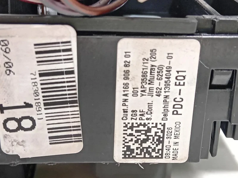 Scatola Fusibili SCATOLA FUSIBILI Mercedes Classe GLE W166 2015