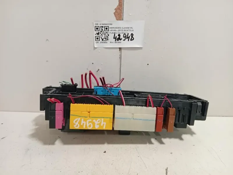 Scatola Fusibili A1665402350 Mercedes Classe ML W166 2012
