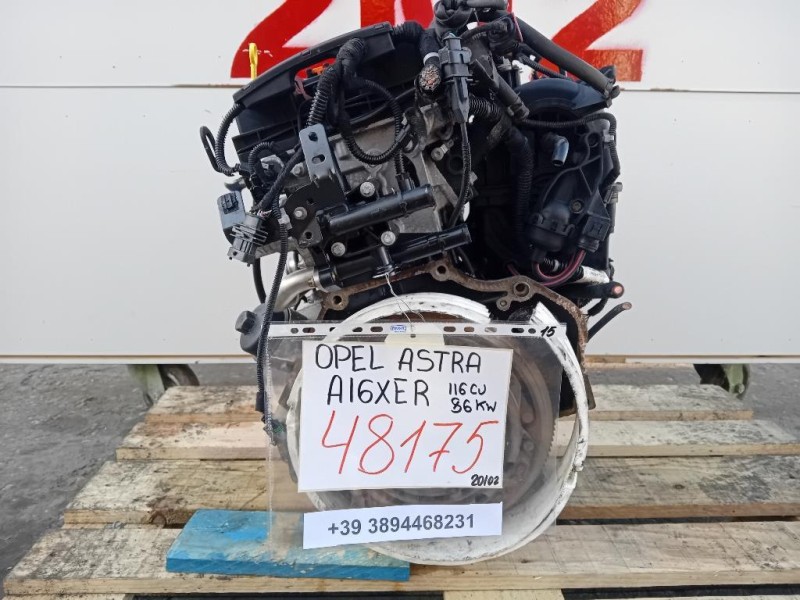 Motore Completo A16XER 116 CV 86 KW Opel Astra J 2012