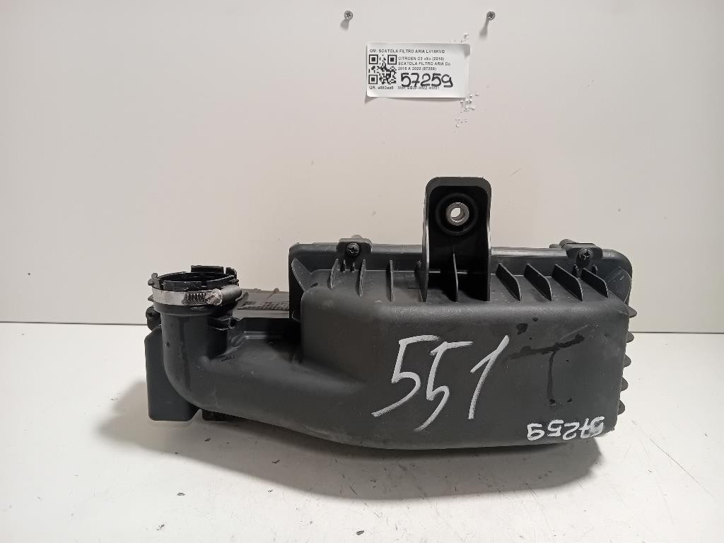 Scatola Filtro ARIA SCATOLA FILTRO ARIA Citroen C3 III 2016