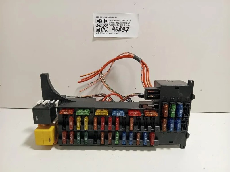 Scatola Fusibili SCATOLA FUSIBILI Mercedes Classe SLK R170 1997