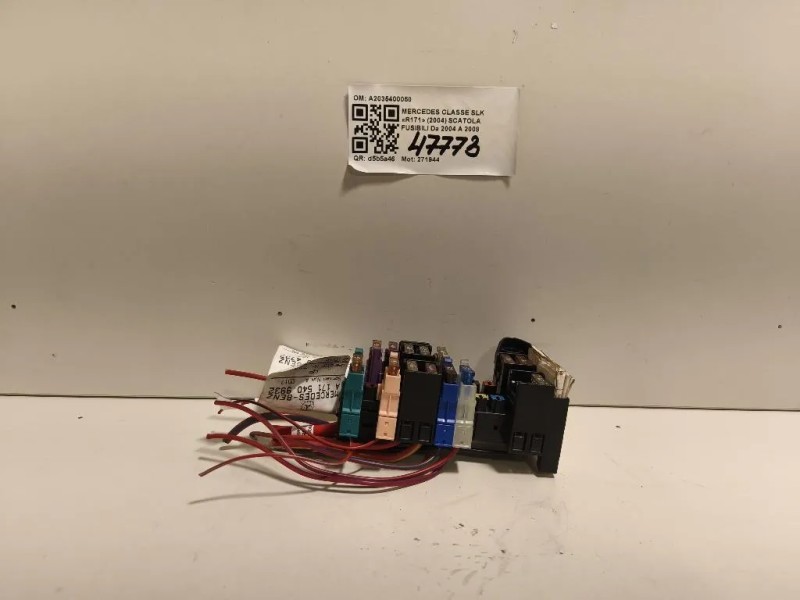 Scatola Fusibili A2035400050 Mercedes Classe SLK R171 2004