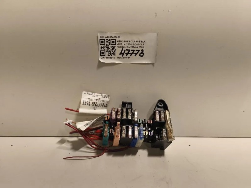 Scatola Fusibili A2035400050 Mercedes Classe SLK R171 2004