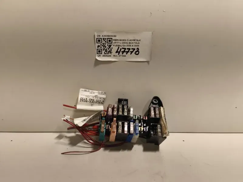 Scatola Fusibili A2035400050 Mercedes Classe SLK R171 2004