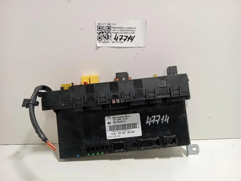 Scatola Fusibili A171 545 13 01 Mercedes Classe SLK R171 2004