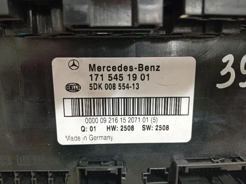 Scatola Fusibili A1715451901 Mercedes Classe SLK R171 2004