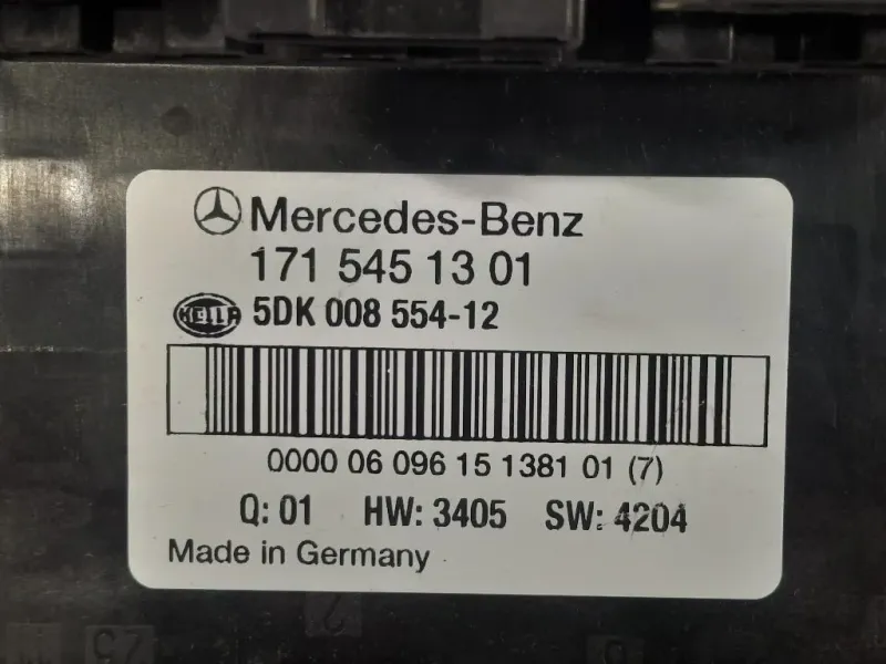 Scatola Fusibili 171 545 13 01 Mercedes Classe SLK R171 2008