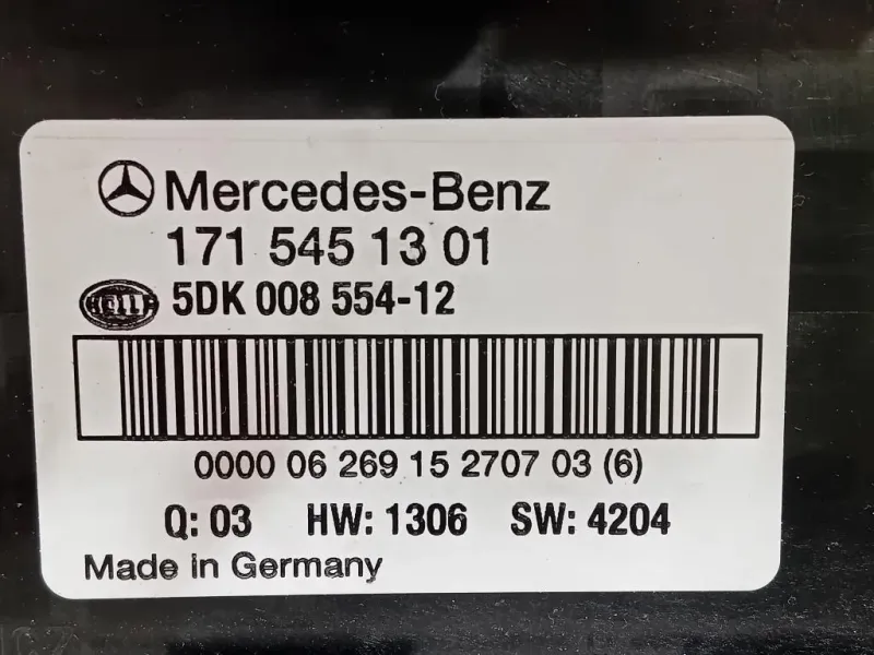 Scatola Fusibili 1715451301 Mercedes Classe SLK R171 2008