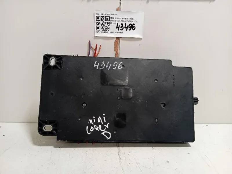 Scatola Fusibili 6135 3457413-01 Mini MINI Cooper R56 2007