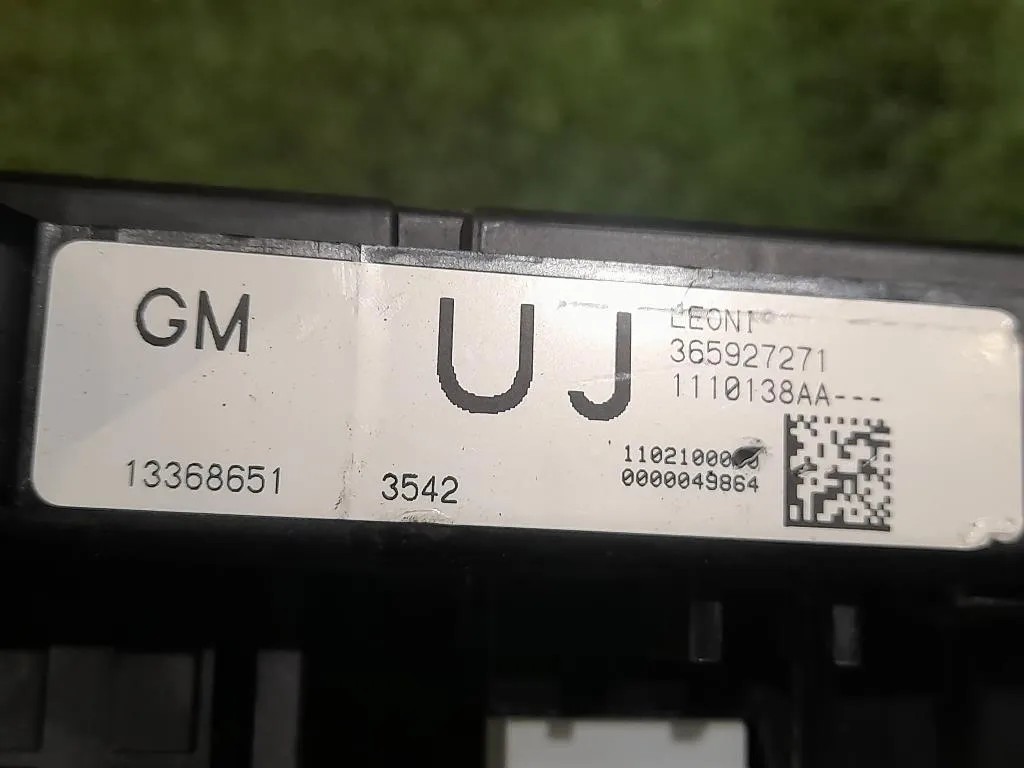 Scatola Fusibili 365927271 Opel Astra J 2010