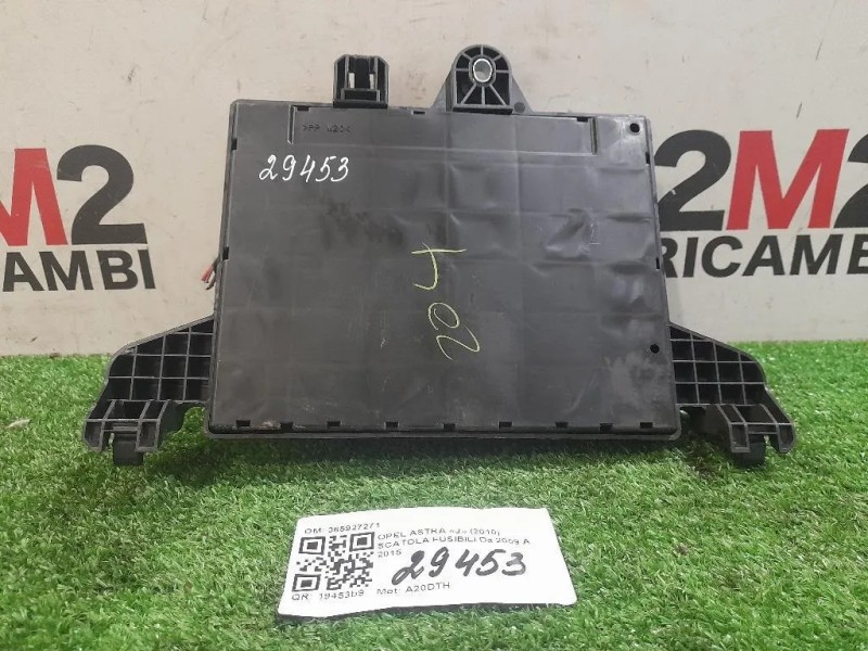 Scatola Fusibili 365927271 Opel Astra J 2010