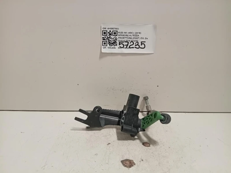 Sensore Altezza Proiettore POST DX 4H0907503 Audi A6 4GC 2016