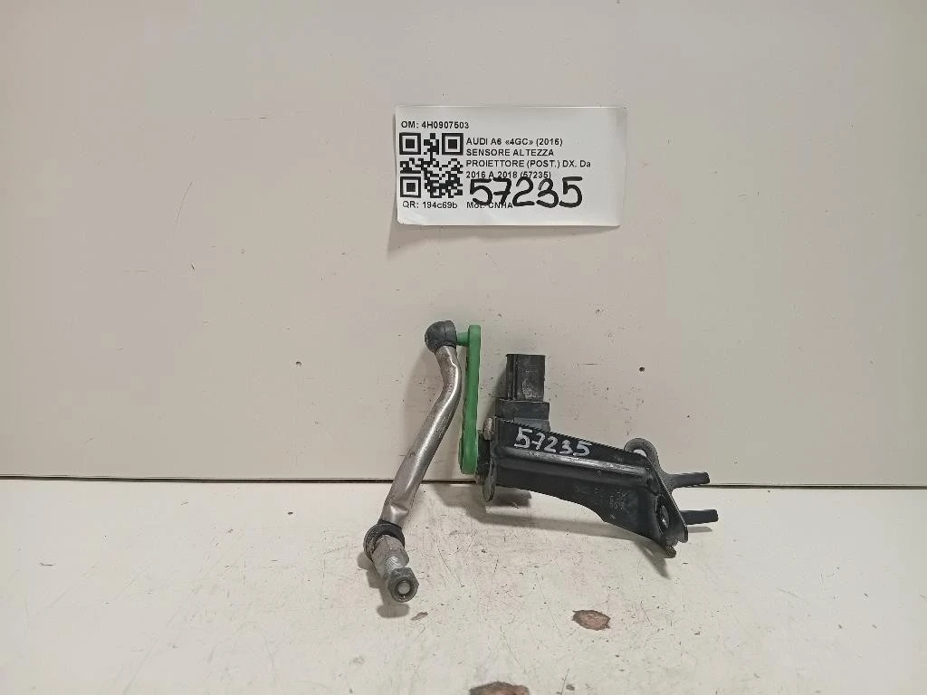 Sensore Altezza Proiettore POST DX 4H0907503 Audi A6 4GC 2016
