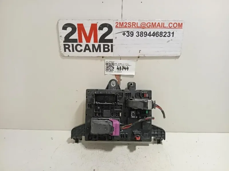 Scatola Fusibili 365927271 Opel Astra J 2012