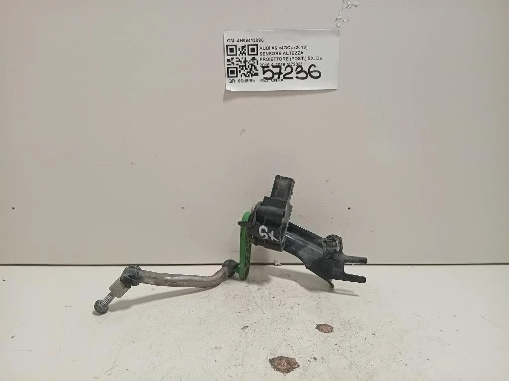 Sensore Altezza Proiettore POST SX 4H0941309C Audi A6 4GC 2016