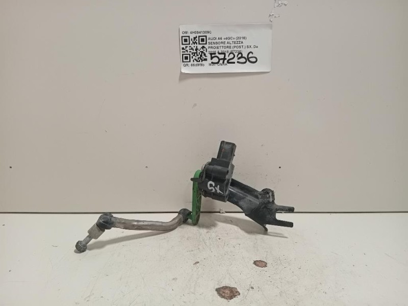 Sensore Altezza Proiettore POST SX 4H0941309C Audi A6 4GC 2016