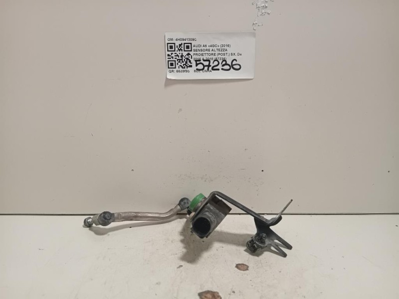 Sensore Altezza Proiettore POST SX 4H0941309C Audi A6 4GC 2016