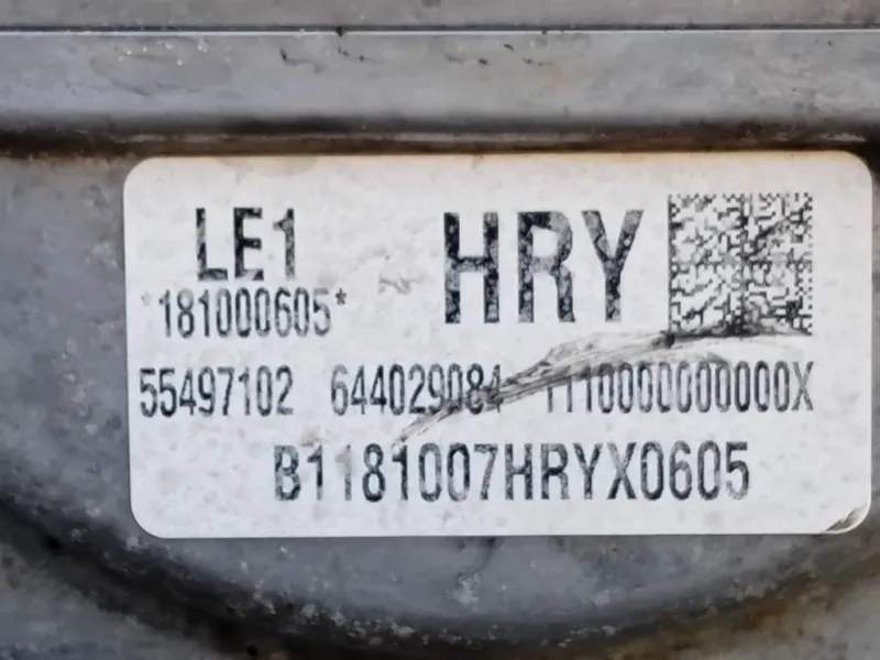 Motore Completo B10XFL 105 CV 77 KW Opel Astra K 2016