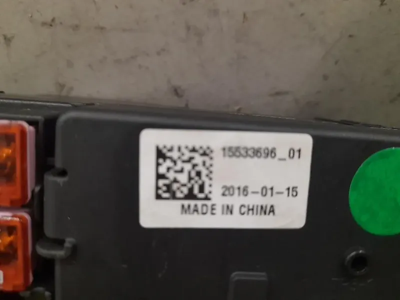 Scatola Fusibili 15533696 Opel Astra K SW 2016