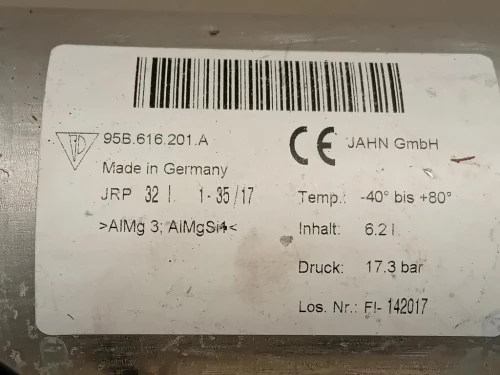 Serbatoio Aspirazione 95B616201A Porsche Macan I 2014