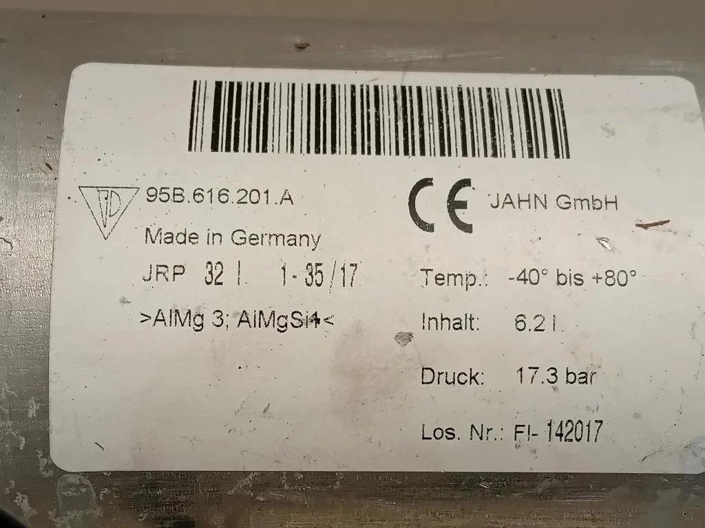 Serbatoio Aspirazione 95B616201A Porsche Macan I 2014