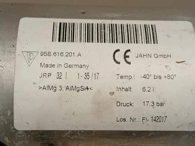 Serbatoio Aspirazione 95B616201A Porsche Macan I 2014
