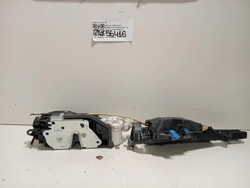 Serratura Porta ANT SX 51217331739 Bmw X3 F25 2011