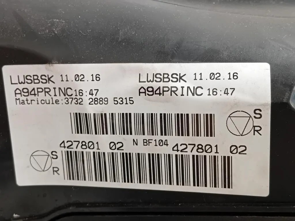 Scatola Fusibili  Peugeot 2008 I 2016