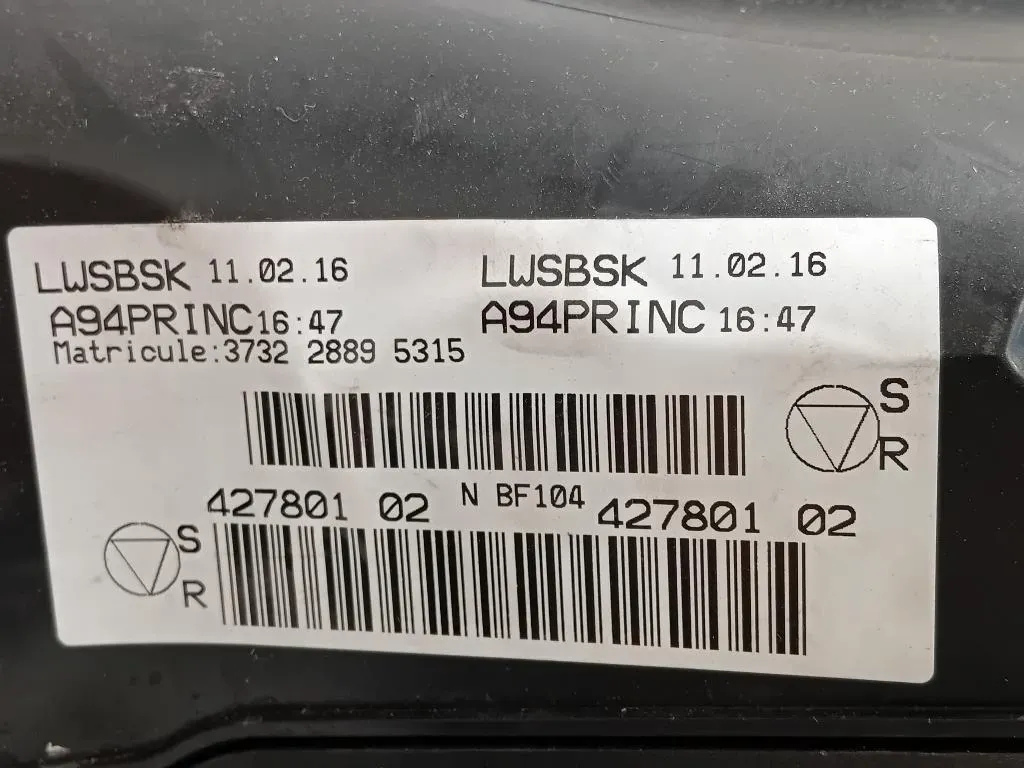 Scatola Fusibili Peugeot 2008 I 2016