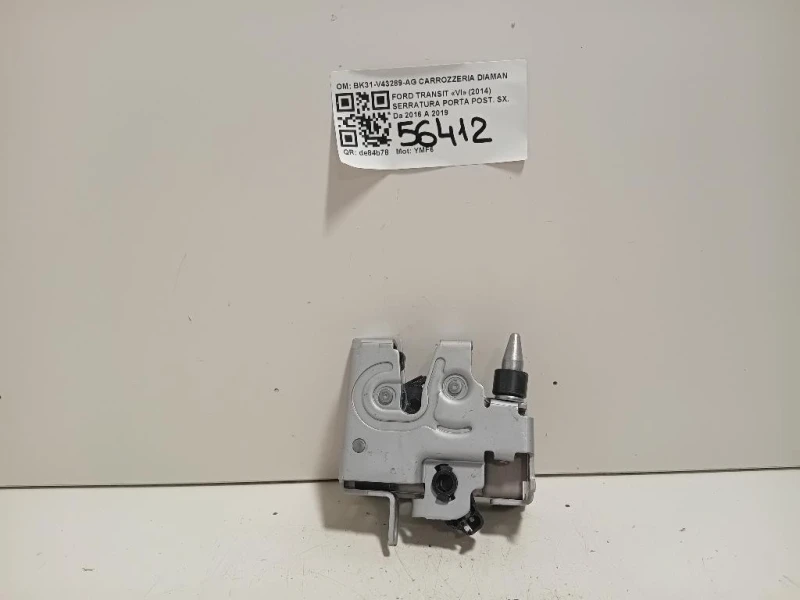 Serratura Porta POST SX BK31-V43289-AG Ford Transit VI 2014