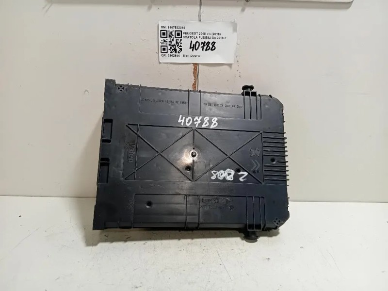Scatola Fusibili 9807532080 Peugeot 2008 I 2016