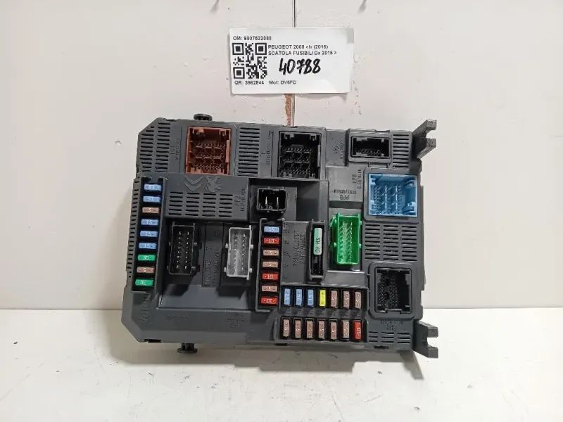 Scatola Fusibili 9807532080 Peugeot 2008 I 2016